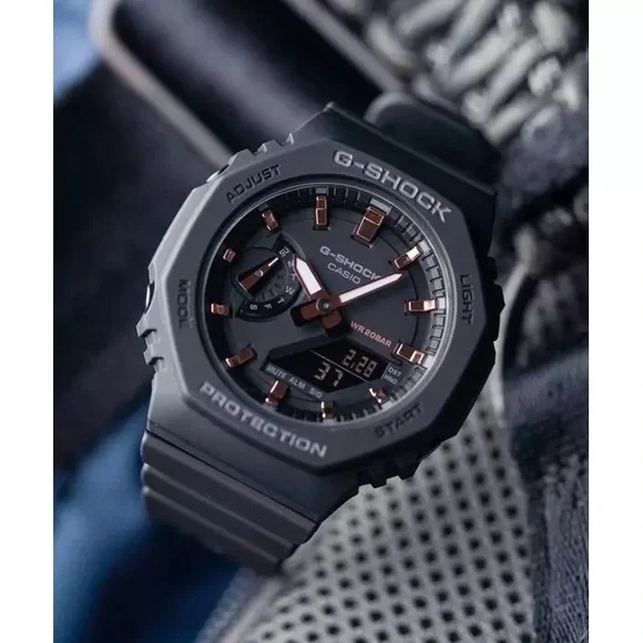 Casio G-Shock GMAS2100-1A, S Series Black Resin Strap Watch Ladies main image 2